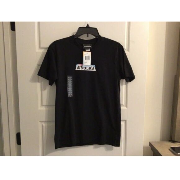 moolah - Men's Funny Black‎ Paintshop Resin Tee Size XS MoO2000 - Picture 1 of 2